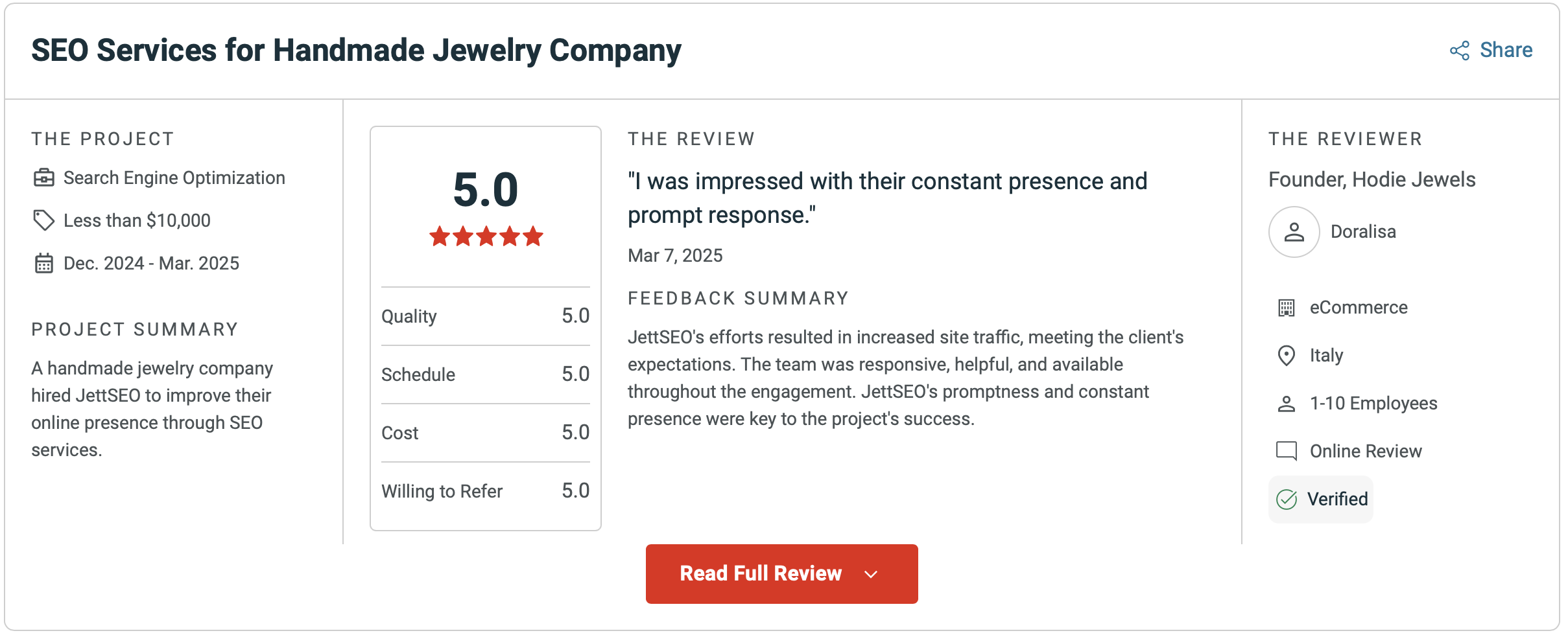 Verified Clutch review #6
